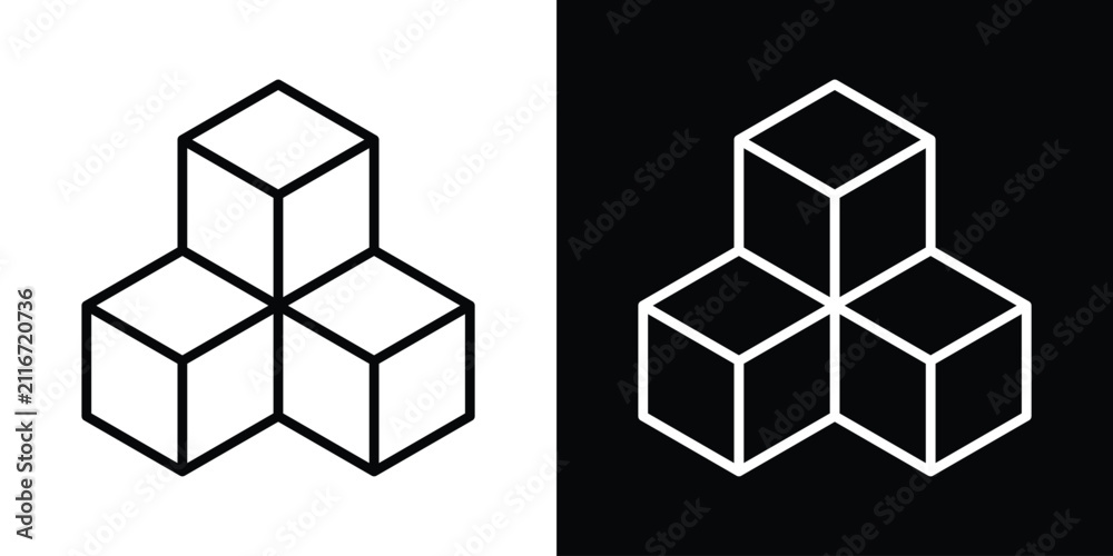 Fototapeta premium Building toy icon