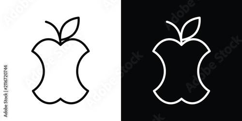 Foto Organic waste icon
