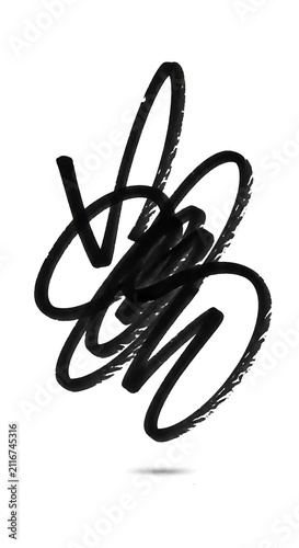 Black ink handwritten signature on white background.
