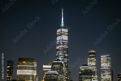 Photography One World Trade Center at night