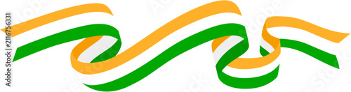Indian Flag Ribbon