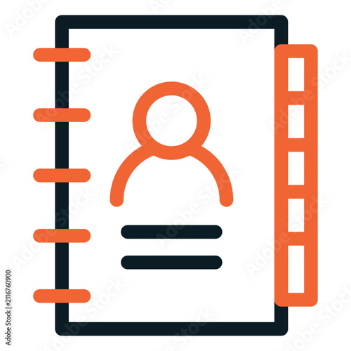 Foto phonebook icon