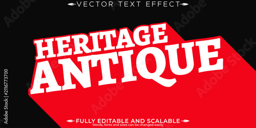 фотографія Retro sticker text effect, editable 70s and 80s text style
