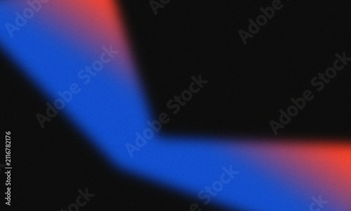 Abstract blurred light background with blue and red gradient