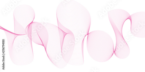 Abstract wavy information technology smooth wave lines background. Design used for banner, presentation, web design, cover, web, flyer, card, poster, texture, data visualization.	