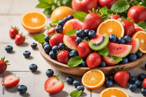 fresh fruit salad