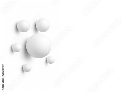 Minimal White 3D Spheres in Orbitless Halo Composition