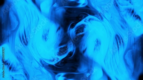 blue abstract gradient dynamic wave blur background multicolored beautiful abstract wave technology blue light digital effect corporate concept