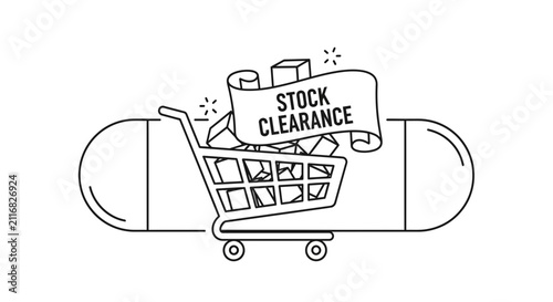 stock clearance shopping cart