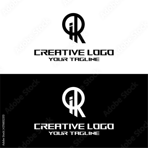 creative letter  logo ir design vector