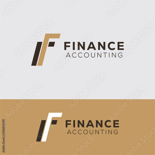 Modern Finance Accounting Business Logo Design