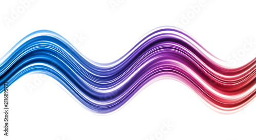 Abstract smooth wave flow with vibrant gradient colors on a clean transparent background for modern digital design projects
