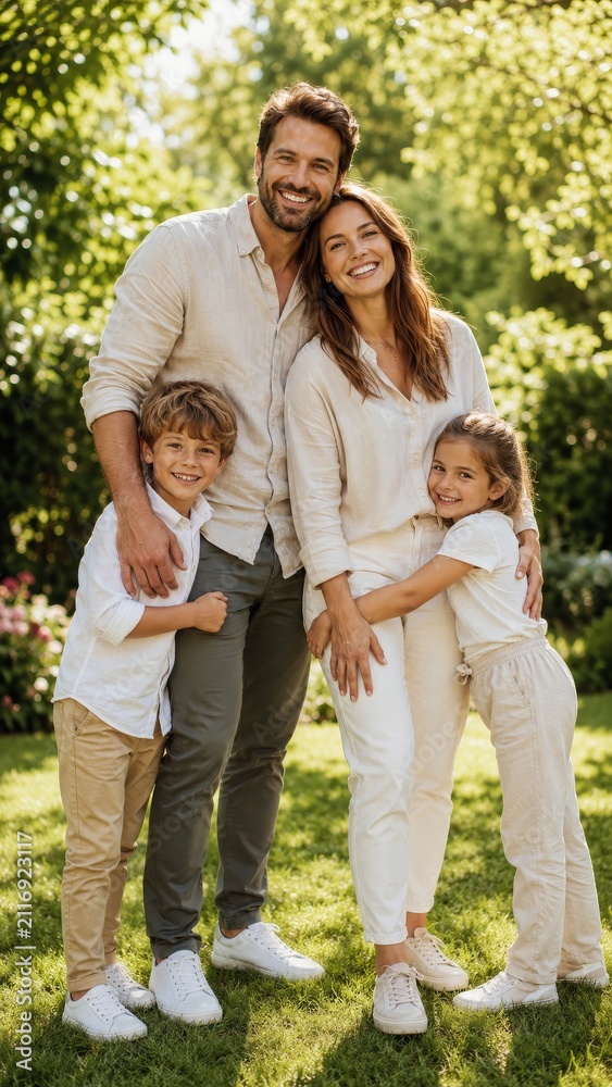 Fototapeta premium Joyful Family