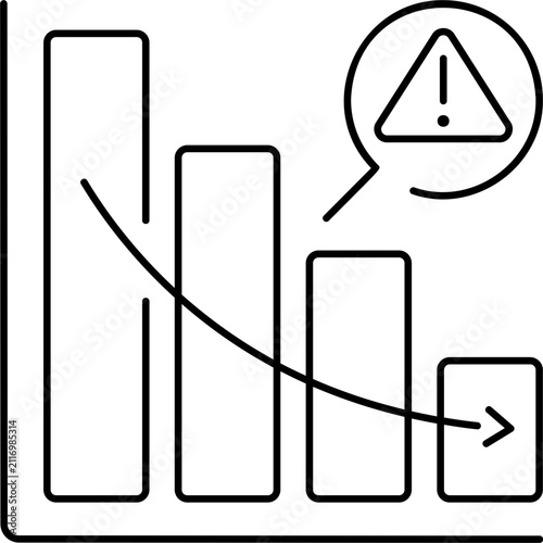 Photography Line Crisis Icon
