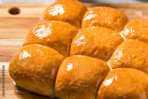 Photography Homemade Buttery Parker House Roll Buns