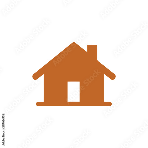 home icon on white background