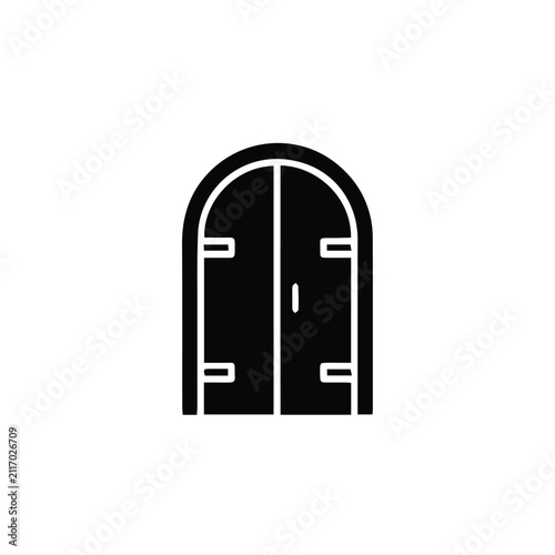 door vector silhouette