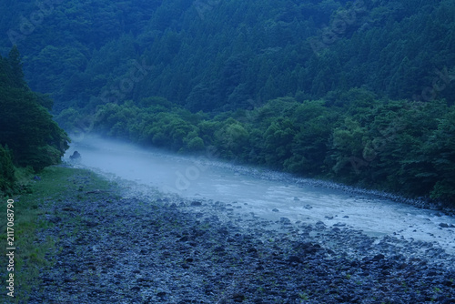 静岡県_川根本町奥泉_大井川