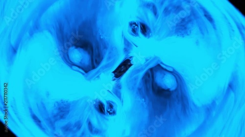 blue abstract gradient dynamic wave blur background multicolored beautiful abstract wave technology blue light digital effect corporate concept