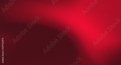 Fotografie Abstract deep red grainy gradient with velvety blur, rich glow and dark smooth s