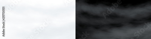 Natural white mist PNG overlay isolated on transparent background, realistic fog and smoke texture for cinematic compositing, digital artwork and visual effects