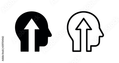 Фотография Growth Mindset and Self-Improvement Icon - Personal Development