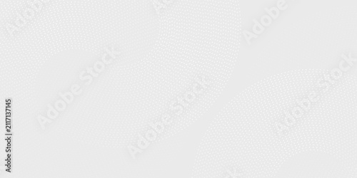 Canvastavla Modern white glowing geometric lines on gray background