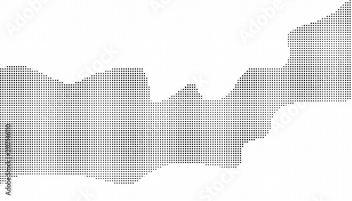 Dense halftone square dot grid background