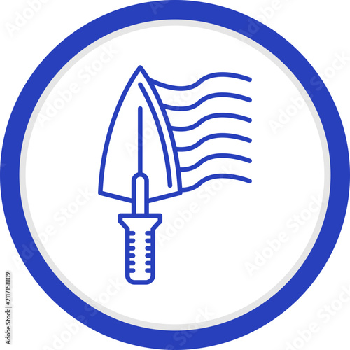 Trowel Vector Icon