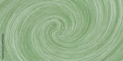 Konstfotografi Abstract Green and Red Spiral Vortex Pattern with Liquid Wave Texture, Circular