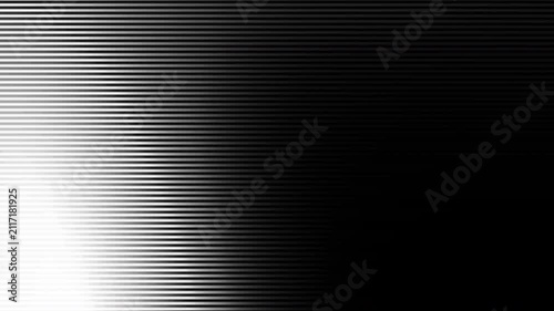 Analog VHS transition with rapid glitch distortion and error signal effect
