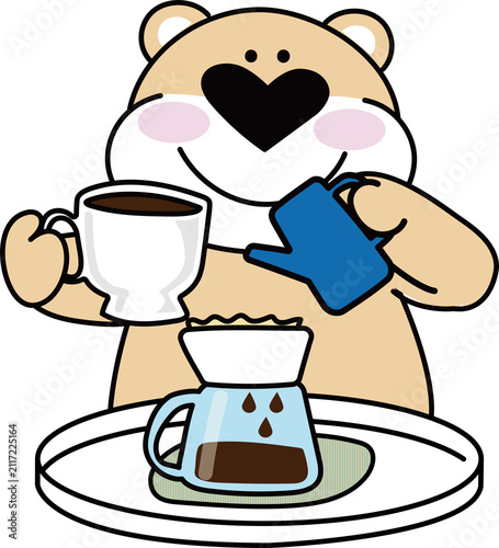 Barista Teddy Bear,바리스타 곰인형