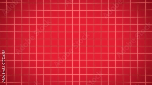 Red Digital Grid Game Background Animation Loop