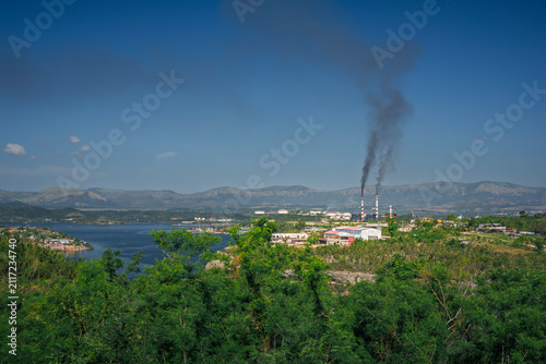 фотографія Panoramic view on Santiago de Cuba