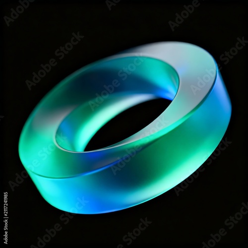 Bioluminescent MÃ¶bius Loop