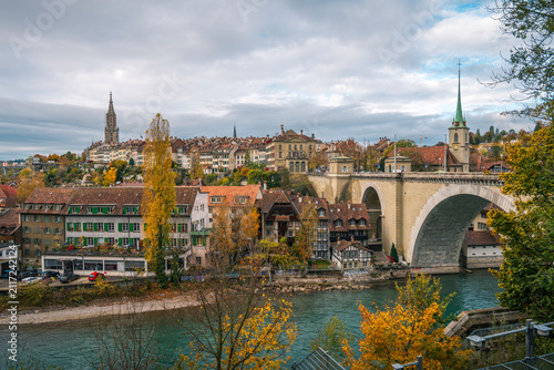 View on the old Bern town in Switzerland
