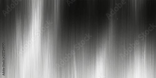 Elegant silver grey brushed metal texture with vertical light streak