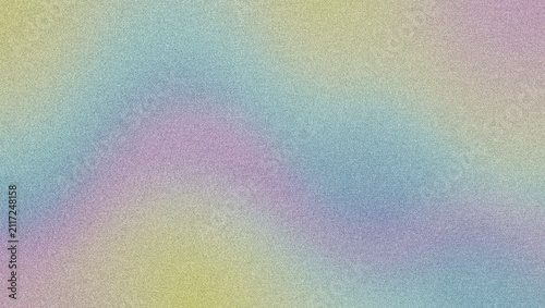 Grainy gradient background with pastel holographic colors, soft lo-fi texture with rainbow blur, ethereal aesthetic wallpaper for design lo-fi texture 4K grainy texture Background