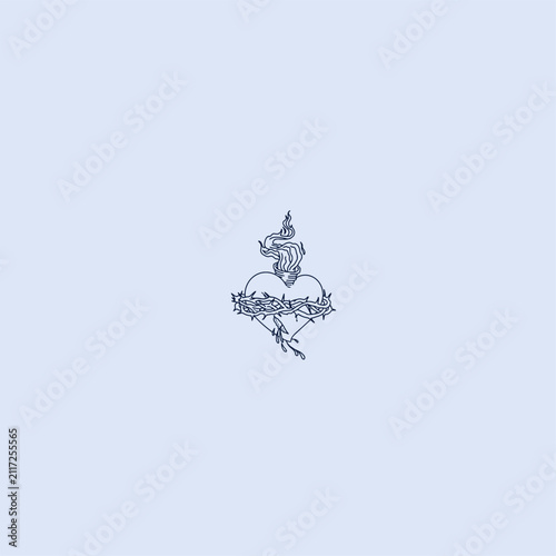 THESE HIGH QUALITY SACRED HEART JESUS VECTOR FOR USING VARIOUS TYPES OF DESIGN WORKS LIKE T-SHIRT, LOGO, TATTOO AND HOME WALL DESIGN