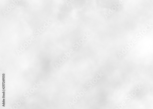 Abstract white and gray smoke or cloud texture background.