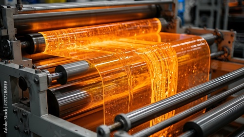 Molten Glass Sheet Forming on Precision Industrial Manufacturing Rollers