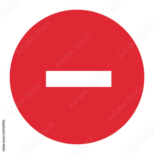 no entry sign