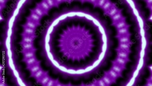Photography A captivating digital art piece featuring a vibrant purple and black spiral pattern with glowing effects, creating an illusionary and mesmerizing kaleidoscope visual