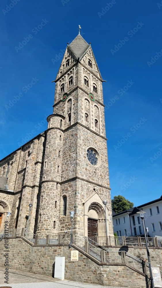 Fototapeta premium church of St. Nikolaus Olsberg