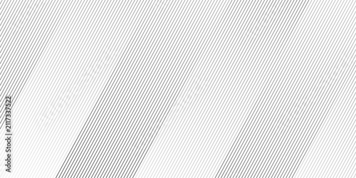 Obraz na plátne Dynamic oblique white paper parallel stripe fabric textile