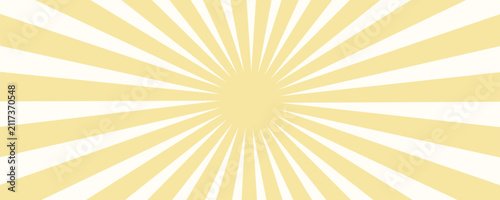 Bild auf Leinwand Background with yellow gradient and concentrated lines interspersed with stars