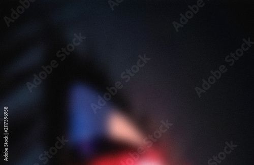 Quadro su tela Blurred smartphone with blue screen