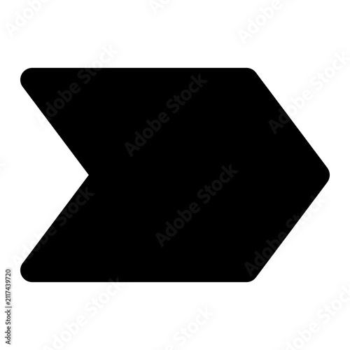 important silhouette icon
