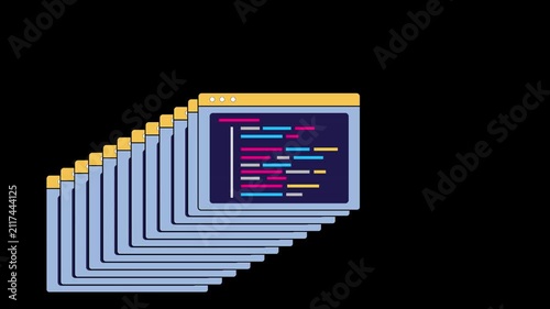 source code programming window alpha channel animation