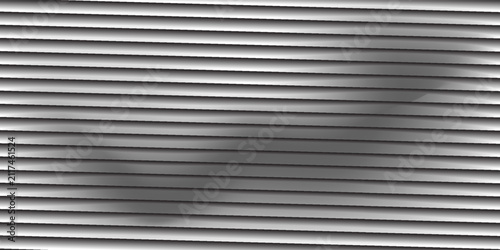Silver foil background with metal mirror texture. Chrome gradient surface with light gloss simple abstract